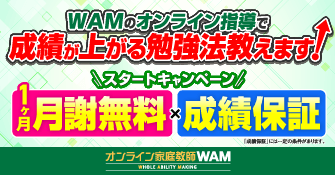 オンライン家庭教師WAM